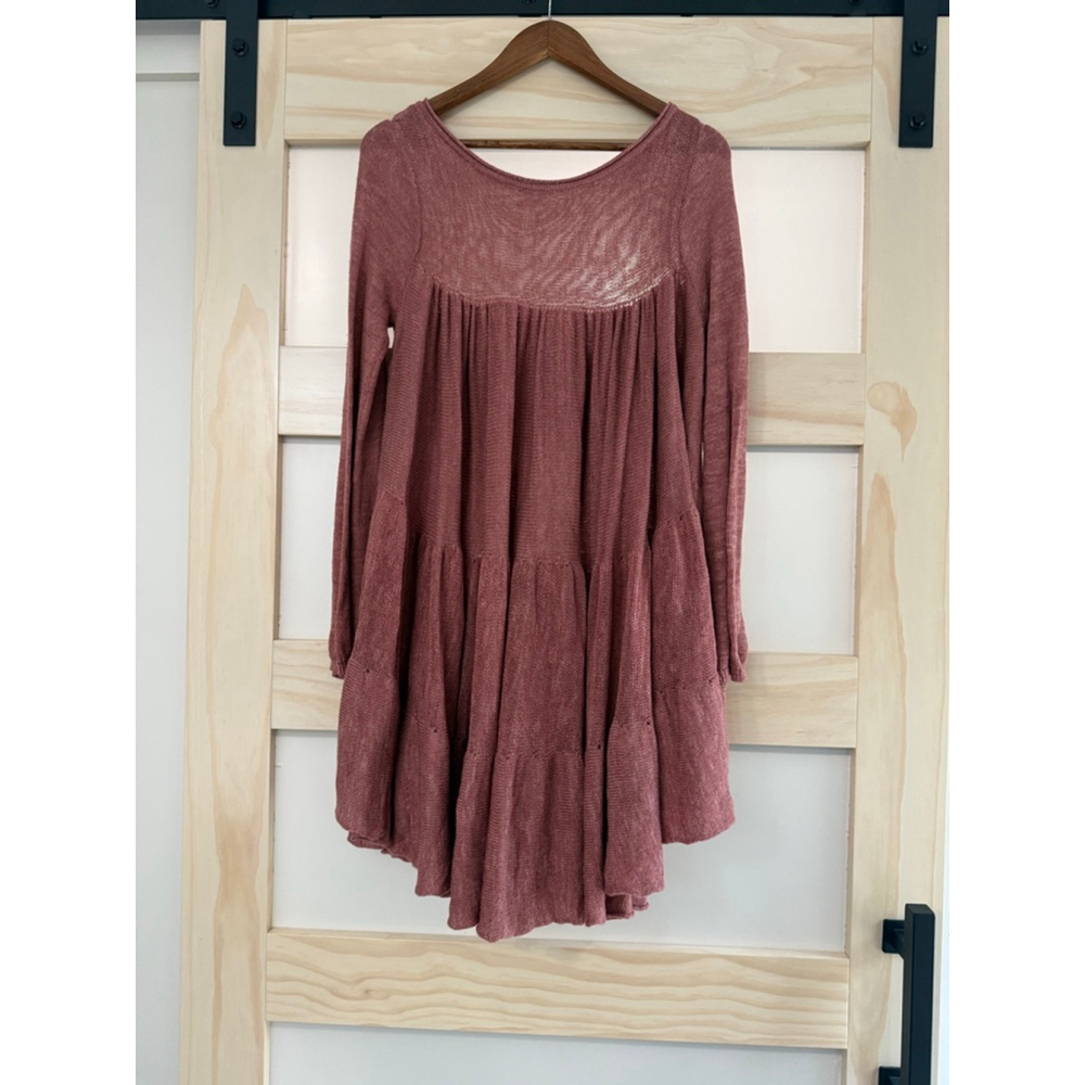 Free People Pink Mini Dress